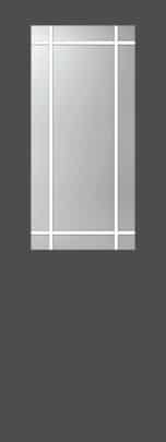 Exterior Door Glass – Internal Grilles