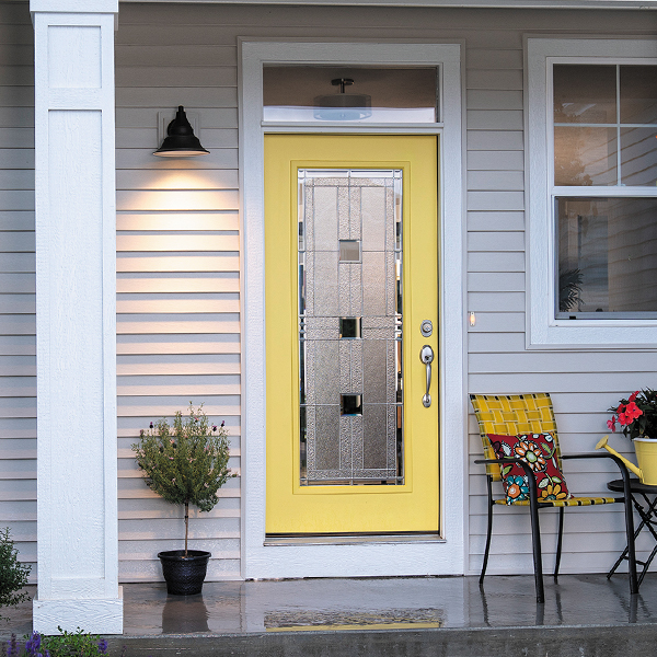 Enhance Front Doors with Decorative Glass