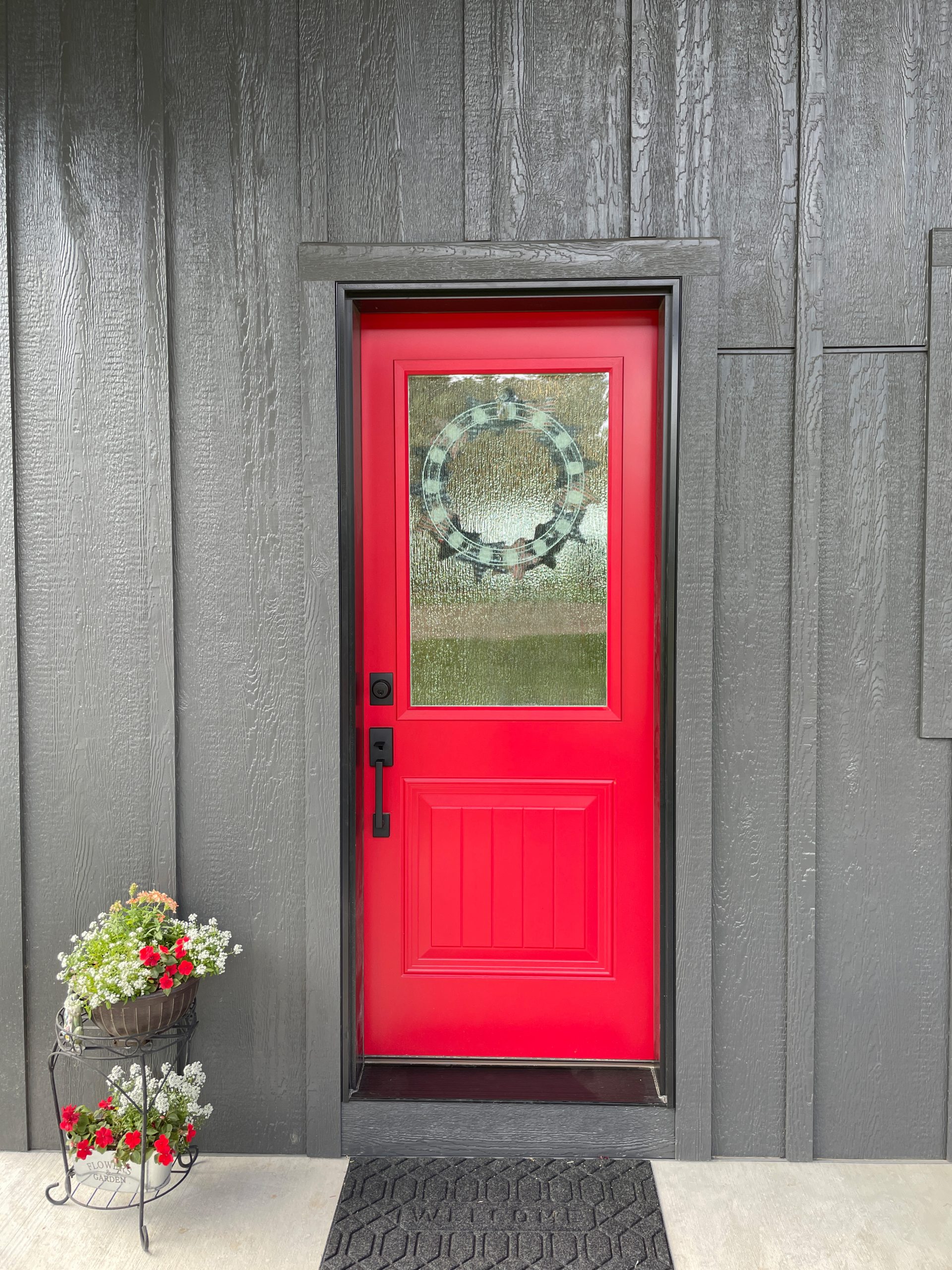 Glowing Red Entrance