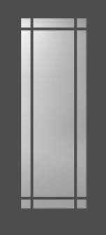 Exterior Door Glass – Modern Simulated Divided Lites Exterior Door Glass – Modern Simulated Divided Lites